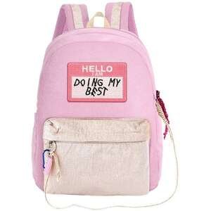 תיק גב ארגונומי 20 ליטר Marshmallow שובב ורוד