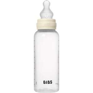 BIBS – בקבוק פלסטיק 270 מ״ל עם פטמת סיליקון – Ivory