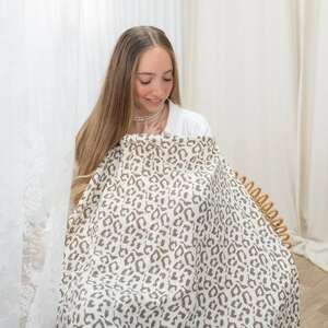 סינר הנקה Baby Boss 70×100 – מנומר