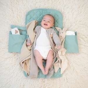 משטח החתלה נייד Baby Boss 75×40 – ירוק