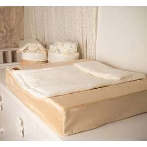 משטח החתלה מעוצב Baby Boss Textile 56×60 – חול