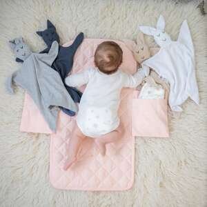 משטח החתלה נייד Baby Boss 75×40 – ורוד בייבי