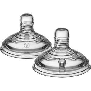 זוג פטמות Tommee Tippee Natural Start למזון סמיך