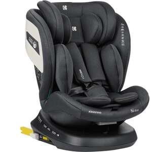 כיסא בטיחות Kikkaboo i-Cruise מגיל לידה – אפור כהה