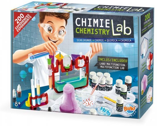 מעבדת כימיה - 200 ניסויים מרהיבים מבית Buki France
