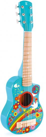 גיטרה ילדי הפרחים מבית Hape