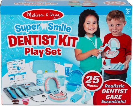 סט משחק רופאי שיניים מבית Melissa and Doug