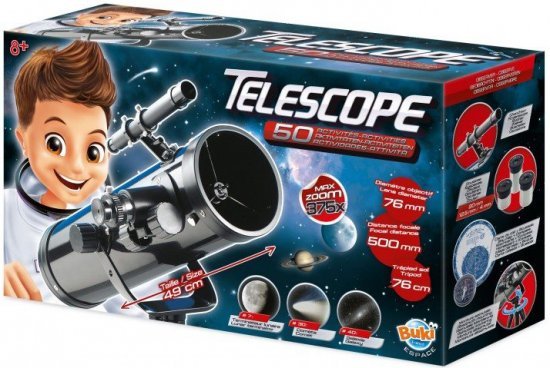 טלסקופ מתקדם בעל 50 פעילויות מבית Buki France