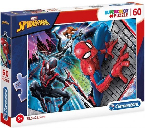 פאזל 60 חלקים מבית Clementoni - ספיידרמן