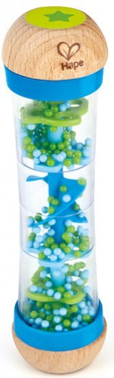 רעשן טיפות גשם מבית Hape - צבע כחול