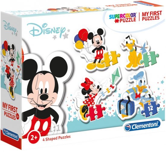 הפאזלים הראשונים שלי מבית Clementoni - מיקי מאוס