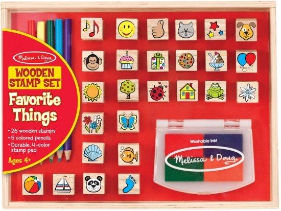 ערכת חותמות גדולה מבית Melissa & Doug - דברים אהובים