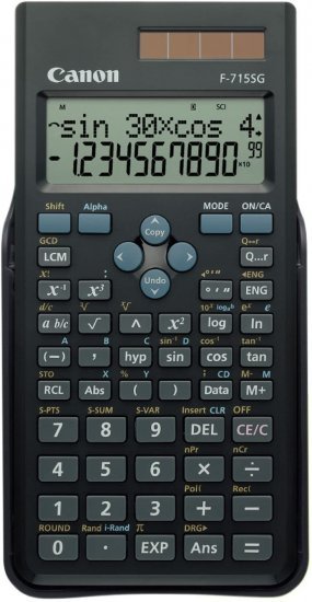 מחשבון מדעי Canon F-715SG - צבע שחור