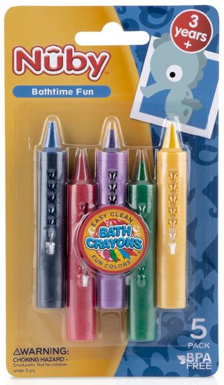 צבעים מחיקים לאמבטיה Nuby