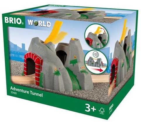 מנהרת הרפתקאות למסילות רכבת מבית BRIO