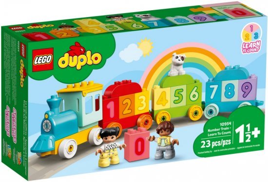 רכבת המספרים - לומדים לספור LEGO Duplo 10954
