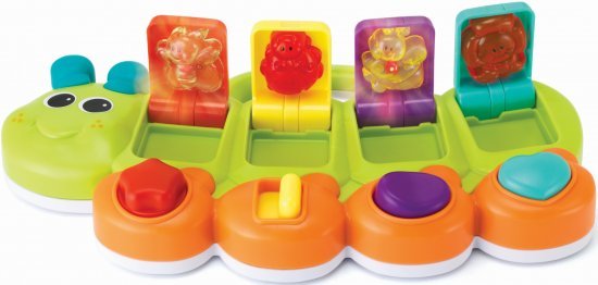 זחל מוסיקלי עם חלונות קופצים Infantino