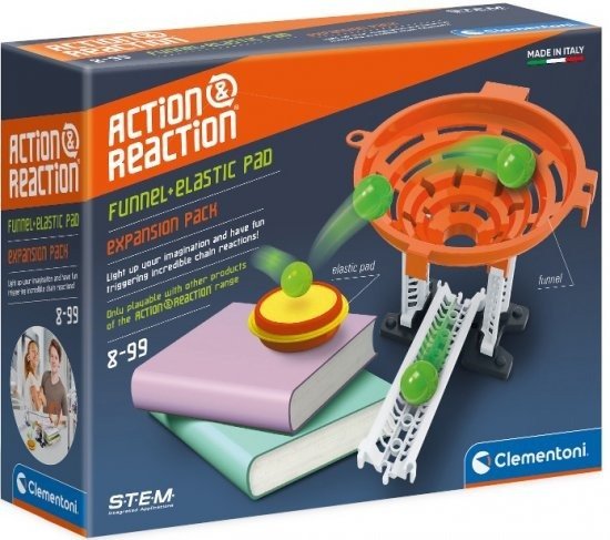 פעולה ותגובה מבית Clementoni - טרמפולינה