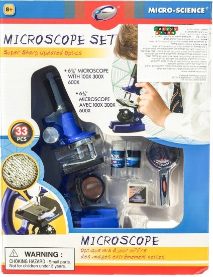 ערכת מיקרוסקופ 33 חלקים מבית Eastcolight Advanced Optics