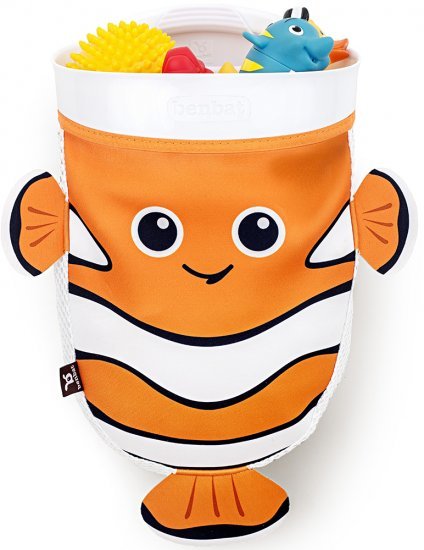סל צעצועים לאמבטיה עם תליה בצורת דג Benbat