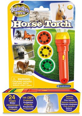 פנס מקרן מבית Brainstorm - סוסים