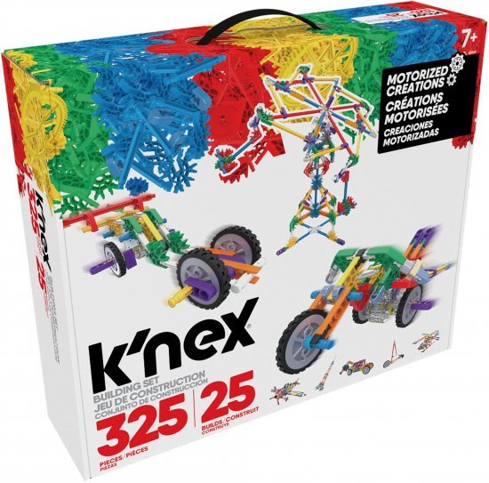 סט הרכבה כלי רכב - 325 חלקים K'nex