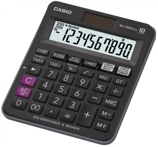 מחשבון שולחני Casio MJ-100D PLUS