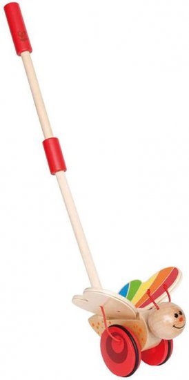 פרפר צעצוע דחיפה ומשיכה מבית Hape