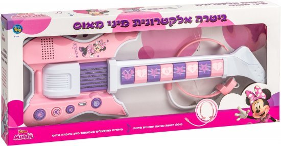 גיטרה אלקטרונית מיני מאוס עם אוזניית מדונה מבית Bali Toy Disney