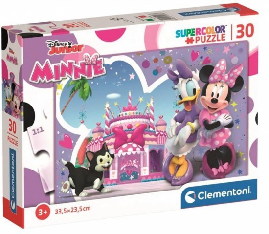 פאזל ג'וניור 30 חלקים מבית Clementoni - מיני מאוס