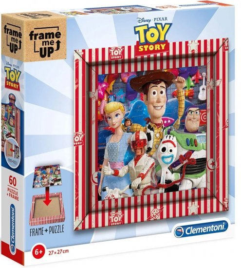 פאזל עם מסגרת 60 חלקים מבית Clementoni - דיסני צעצוע של סיפור