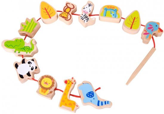 חרוזים להשחלה מבית Classic World - גן חיות