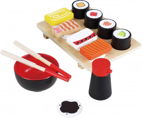 ערכת משחק סושי מעץ מבית Pit Toys