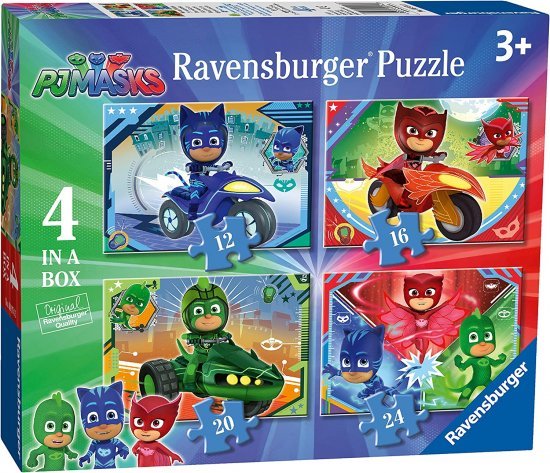 מארז 4 פאזלים מבית Ravensburger - כוח פיג'יי