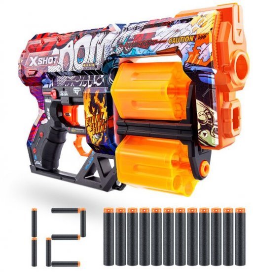 רובה חצים - X-Shot - Skins Dread Dart Blaster דגם Boom