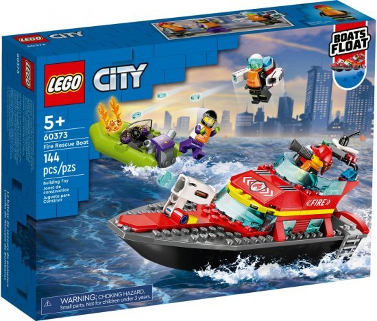 סירת חילוץ כיבוי אש 60373 LEGO City