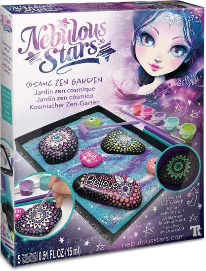 גן זן קוסמי זוהר בחושך Nebulous Stars