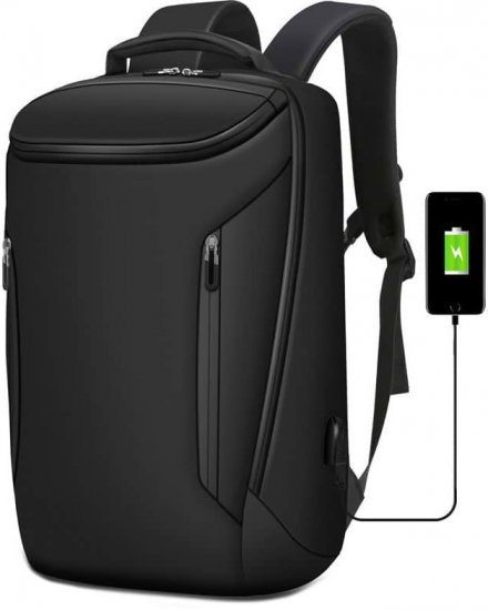 תיק גב למחשב נייד בגודל 15.6 אינץ' דגם The Insert Pro מבית Camel Mountain - צבע שחור