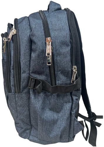 תיק גב למחשב נייד בגודל 15.6 אינץ' דגם Canberra מבית Camel Mountain - צבע כחול כהה