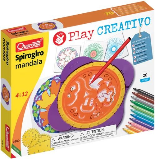 מנדלה ספירוגירו מבית Quercetti