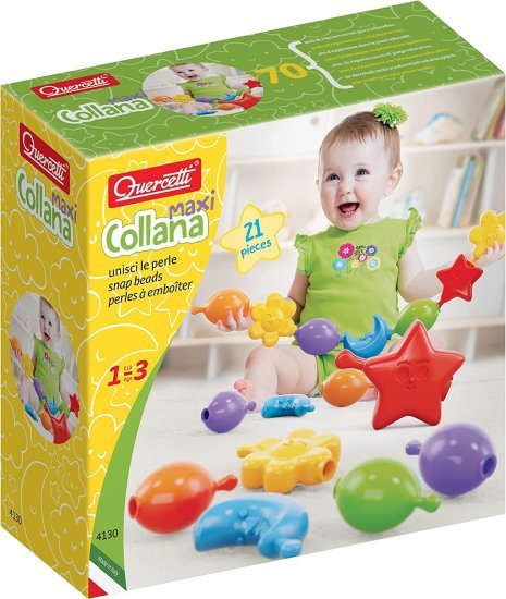 מחברי צורות 21 חלקים מבית Quercetti