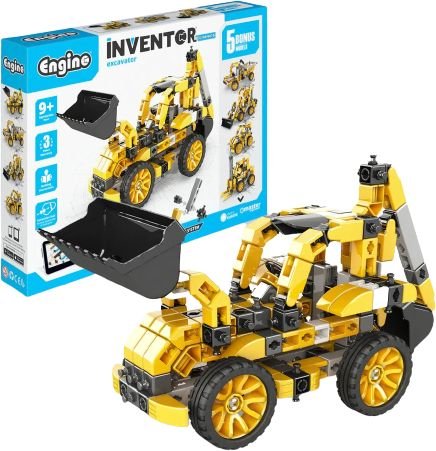 ערכת הרכבה מחפר Engino Inventor Mechanics