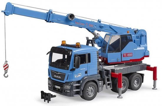 משאית מנוף TGS LKU 6x4 מבית BRUDER