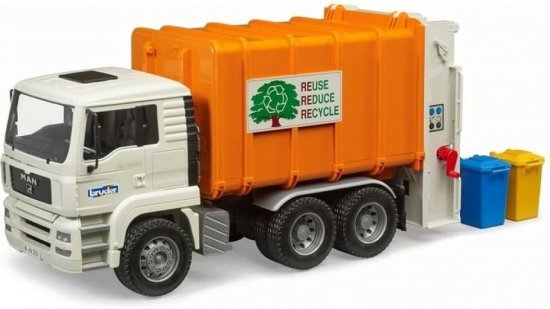 משאית אשפה ומיחזור MAN TGA מבית Bruder