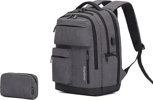 תיק גב למחשב נייד בגודל 15.6 אינץ’ דגם The SmartPack DLX מבית Camel Mountain - צבע שחור