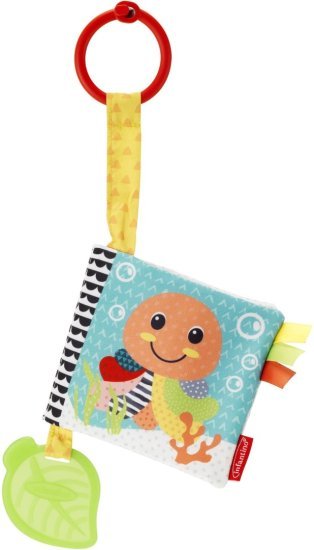 ספר חיות משולב רעשן / נשכן מבית Infantino