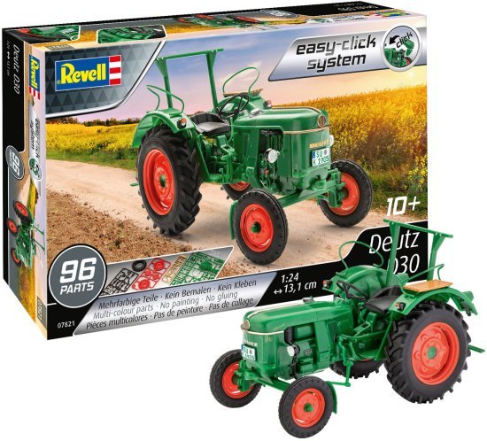מודל תלת מימד 1:24 מבית Revell - הטרקטור Deutz D30
