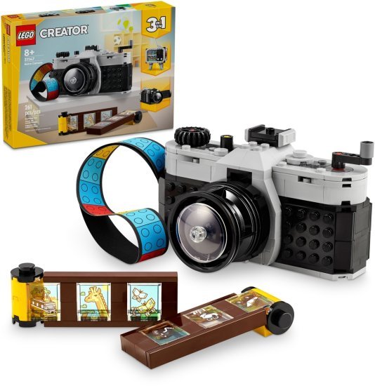 מצלמת רטרו 31147 LEGO Creator 3 in 1