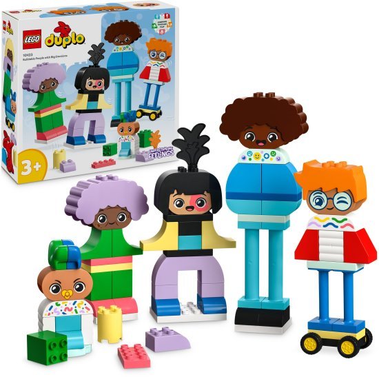 דמויות עם הבעות פנים ורגשות 10423 מבית LEGO Duplo
