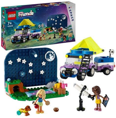 רכב קמפינג לצפייה בכוכבים 42603 LEGO Friends